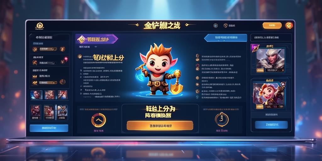 金铲铲之战阵容模拟器，轻松上分的智能小助手 第1张