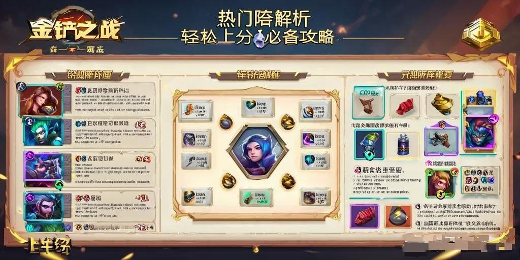 金铲铲之战热门阵容解析，轻松上分必备攻略 第1张