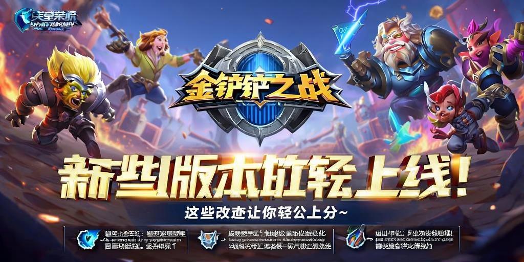 金铲铲之战新版本上线！这些改动让你轻松上分~ 第1张