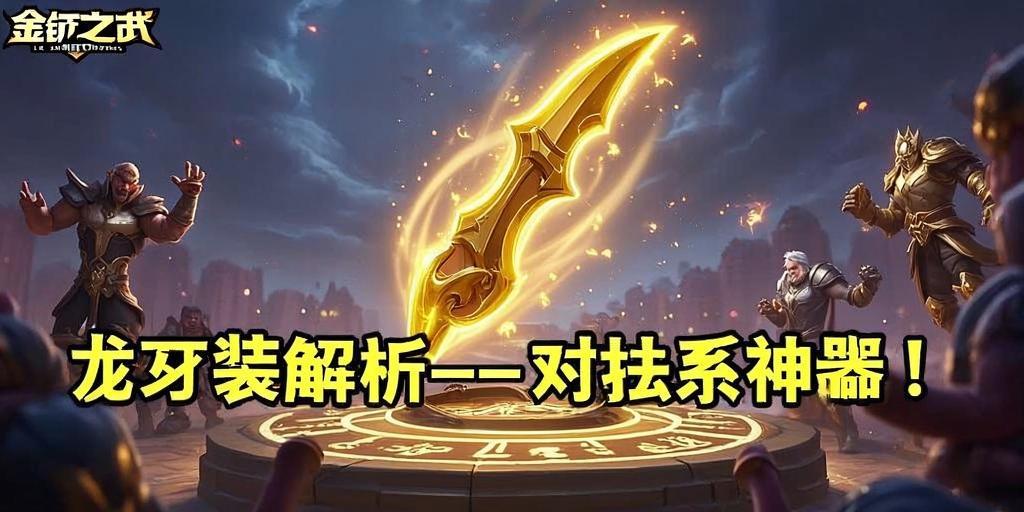 金铲铲之战龙牙装备解析，对抗法系的神器！ 第1张