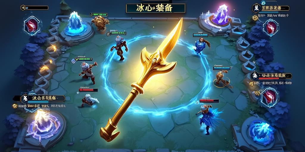 金铲铲之战冰心装备解析，控场神器如何扭转战局？ 第1张