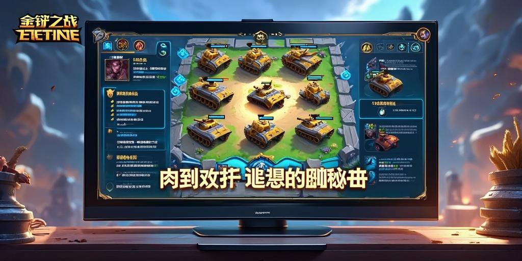 金铲铲之战坦克阵容解析，肉到对手嚼望的致胜秘诀 第1张