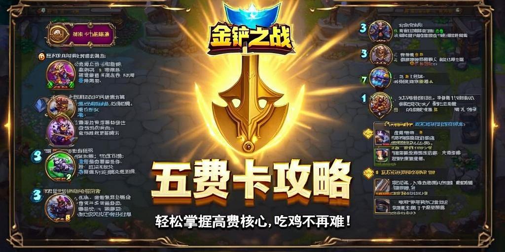 金铲铲之战五费卡攻略，轻松掌握高费核心，吃鸡不再难！ 第1张