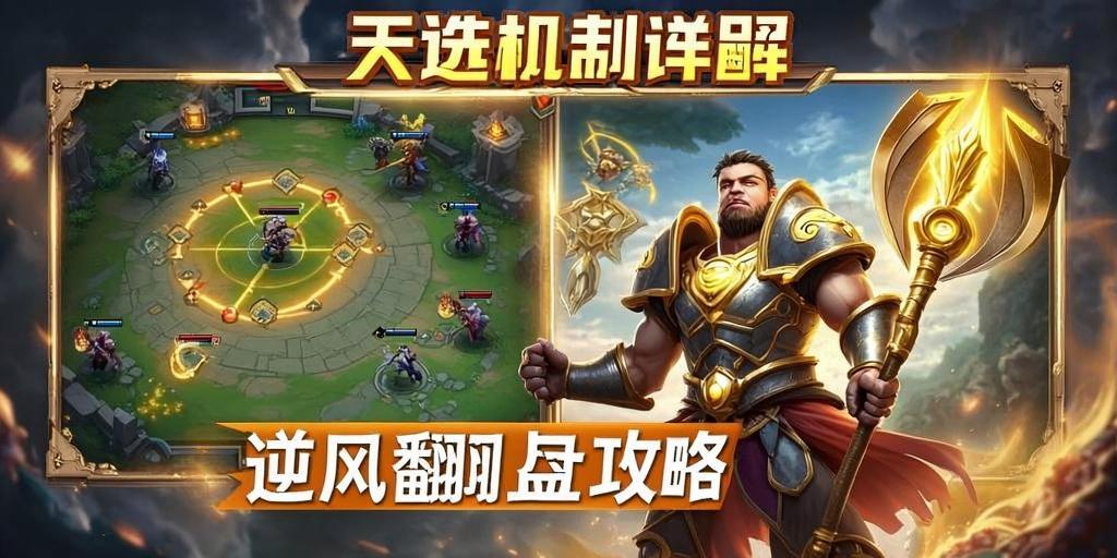 金铲铲之战天选机制详解，如何巧妙利用天选之子逆风翻盘？ 第1张